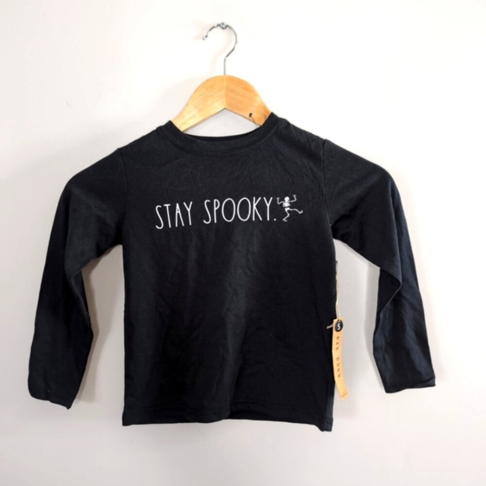 NWT Rae Dunn Kids Stay Spooky Halloween Fall Long Sleeve Shirt 5